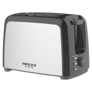 Тостер 750 Вт DELTA LUX DL-090 черный
