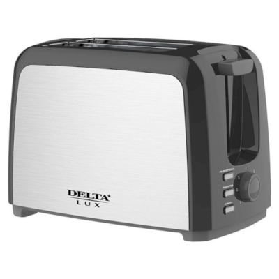 Тостер 750 Вт DELTA LUX DL-090 черный — изображение 1