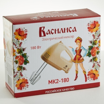 Миксер электрический 180 Вт ВАСИЛИСА МК2-180 — изображение 3