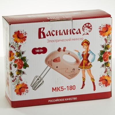 Миксер электрический 180 Вт ВАСИЛИСА МК5-180 — изображение 3