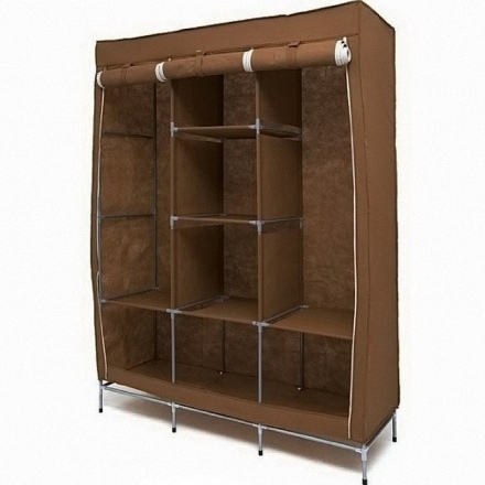 Шкаф складной каркасный с чехлом, 130х45х175 см