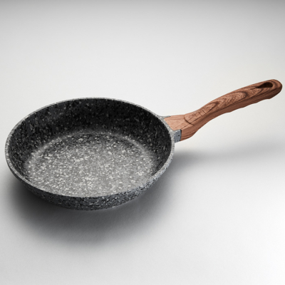 Сковорода Ø22 см алюминиевая литая GRANITE Alpenkok AK-0090A/22N "EVOLUTION" + ПОДАРОК — изображение 1