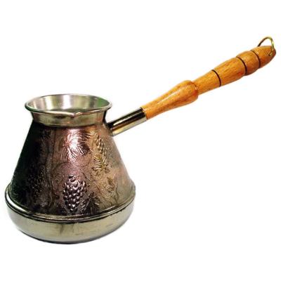 Турка медная 500 мл Пятерочка "Виноград" — изображение 1