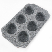 Форма для выпечки 6 кексов 30х18х3см BE-4608N-1 "Marble"
