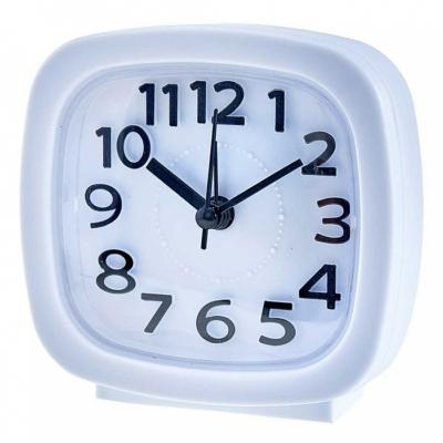 Будильник 10,5x4х10 см DT8-0021 белый — изображение 1