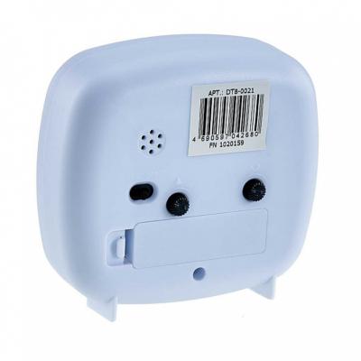 Будильник 10,5x4х10 см DT8-0021 белый — изображение 3