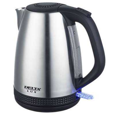 Чайник электрический 2200 Вт, 1,7 л DELTA LUX DL-1285 с окном — изображение 1