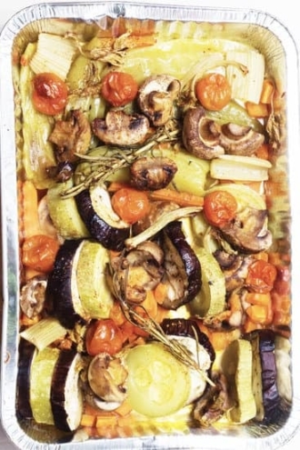 рецепт запеченных овощей в духовке