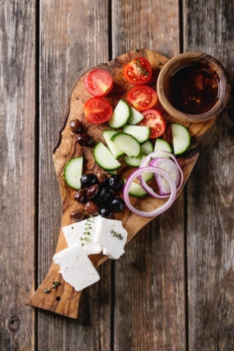 пошаговый рецепт греческого салата