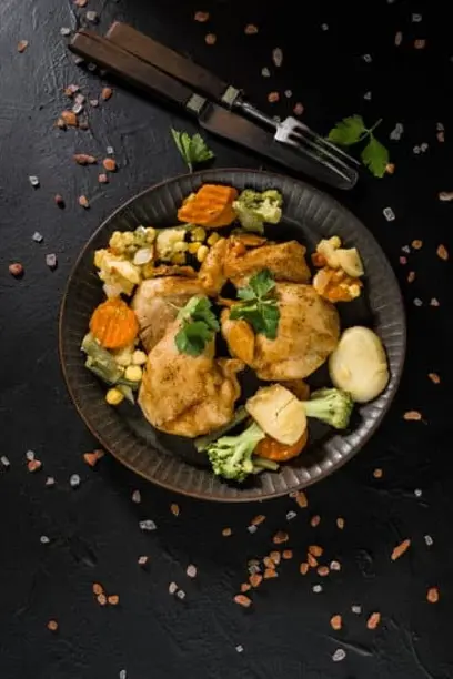  рецепт куриного филе с овощами