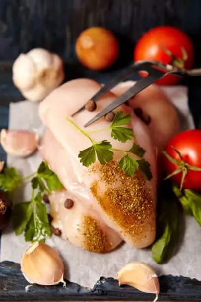 закрытый пирог с курицей