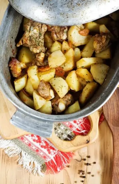  кабачки с мясом и картошкой рецепт