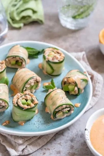  кабачки с тунцом рецепт