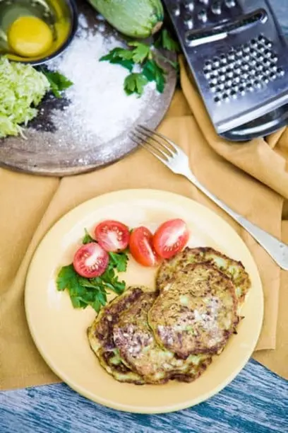  кабачковые драники