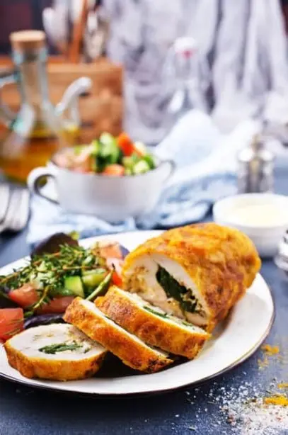 Пошаговый рецепт приготовления вкусного домашнего куриного рулета с фото