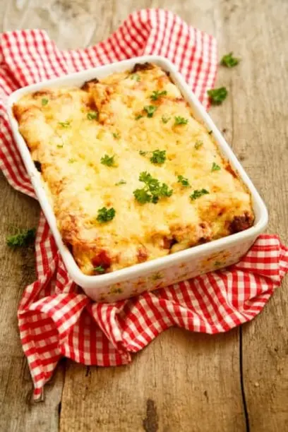 Пошаговый фото рецепт вкусной домашней лазаньи с овощами для всей семьи