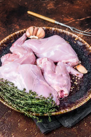  рецепт кролика с шампиньонами