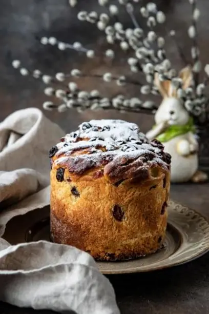Как приготовить ароматный и пышный кулич с изюмом: пошаговый рецепт с фото