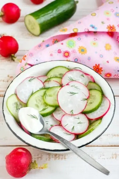  рецепт летнего салата с курицей