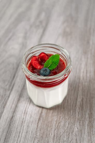 панна котта с вишней