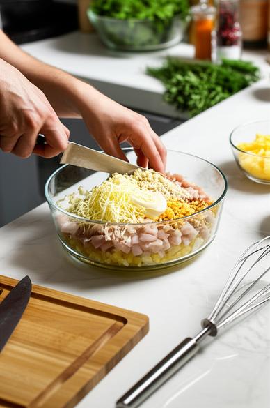 новогодний салат