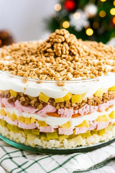 праздничный салат