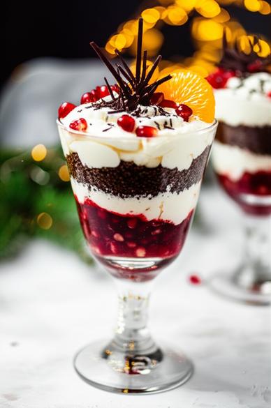 праздничный трайфл