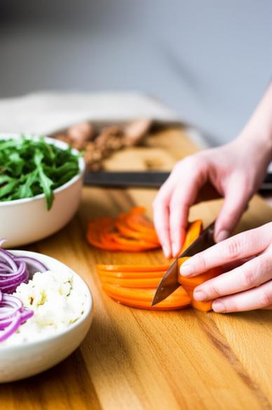 рецепт салата с хурмой и фетой