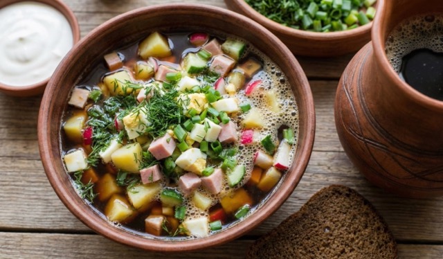 освежающая окрошка