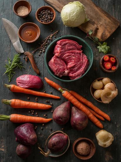  борщ с говядиной