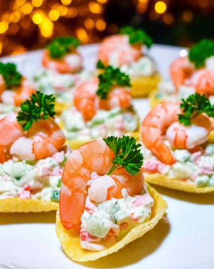 быстрые новогодние закуски