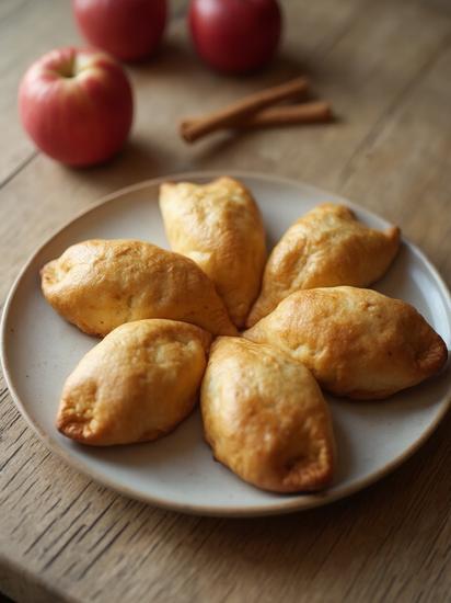  домашние пирожки с яблоками