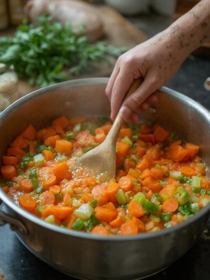  домашний суп лапша