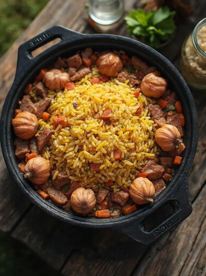 как приготовить плов из свинины