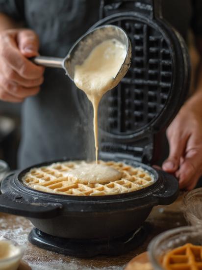 как приготовить венские вафли в электровафельнице