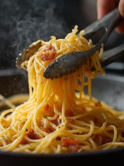  карбонара с беконом