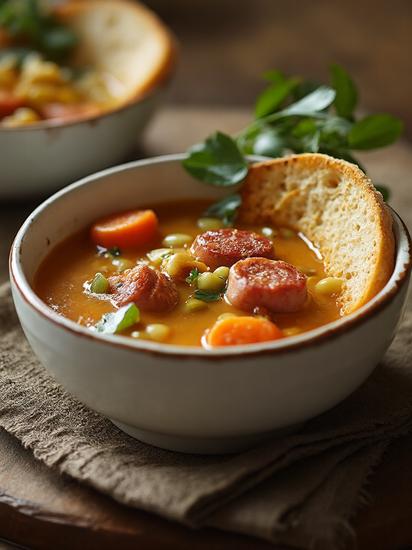  классический гороховый суп