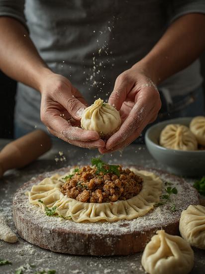  классический рецепт хинкали