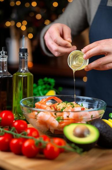 креветки на новый год