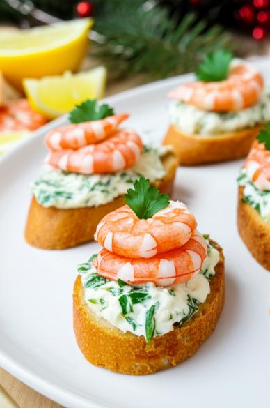  кростини на Новый год