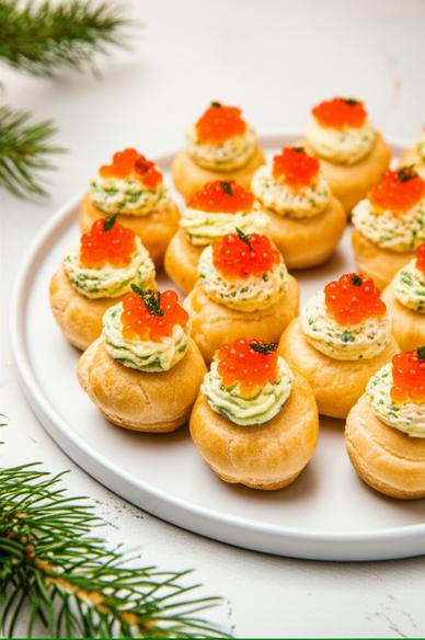 легкие закуски на Новый год