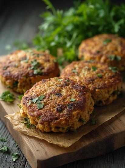 нежные грибные котлеты