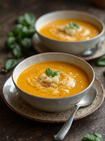  нежный сырный суп