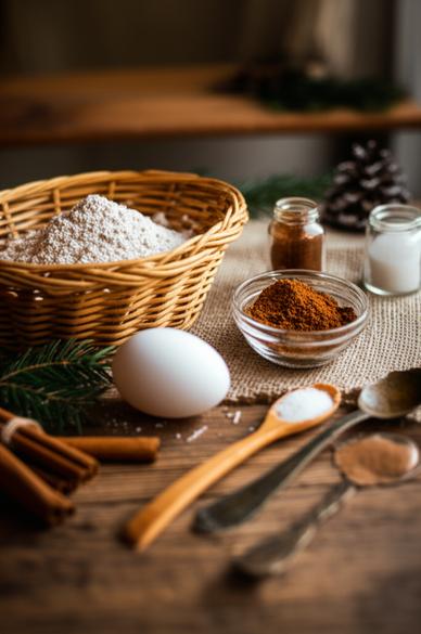 новогоднее овсяное печенье