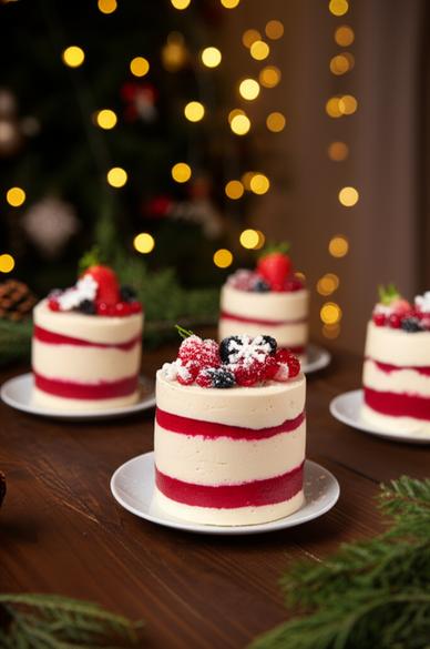 новогодние пирожные