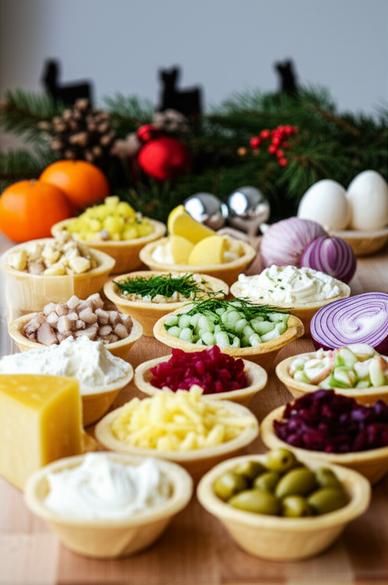  новогодние тарталетки рецепты