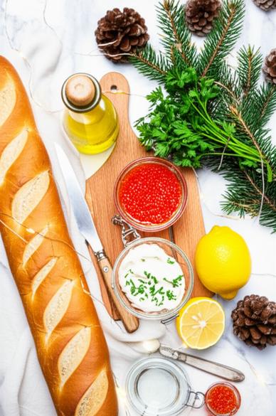 новогодний рецепт гренок