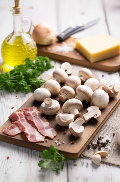 новогодний рецепт шампиньонов