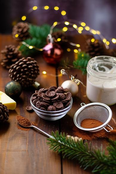 новогодний рецепт Шишки