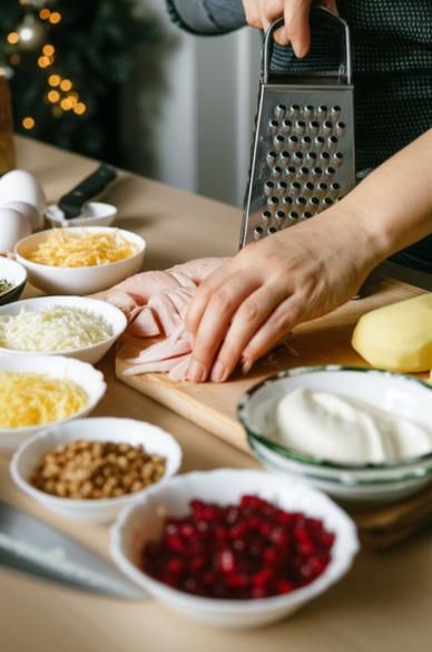 новогодний салат